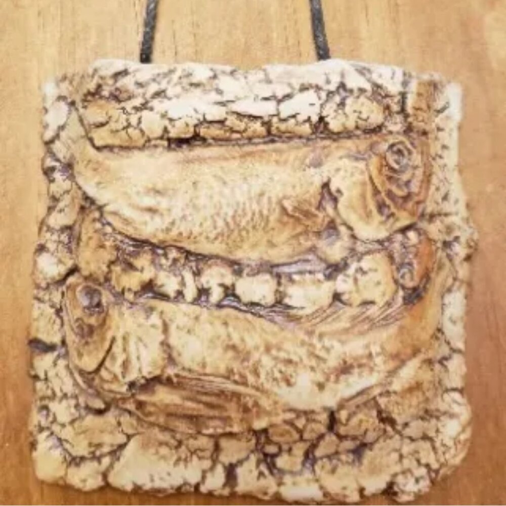 Malaysia Handcrafted Fish Wall Pocket